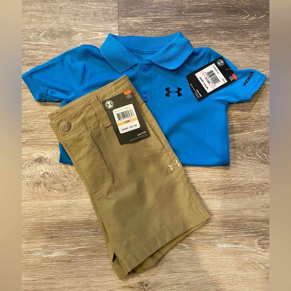Under Armour baby golf outfit 9-12 months